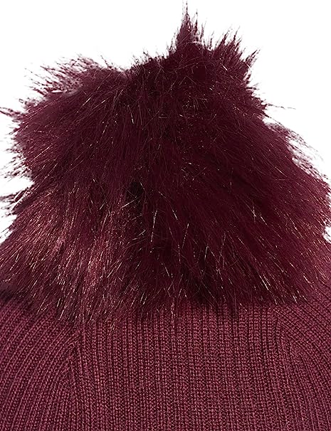 Last 33 x adidas Originals Women's Fur Pom Beanie Hats rrp£45 - Only £7.49