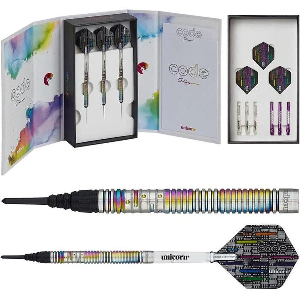 10 x Sets Michael Smith "Code" Professional Darts Sets rrp£126.00 - Only £34.99