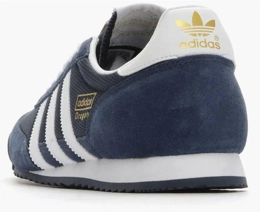 10 x adidas Originals Mens Dragon Trainers Navy / White (G50919) rrp£90.00 Only £35.99 each adidas