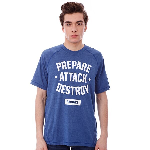 Last 11 x adidas Andy Murray "Prepare, Attack, Destroy" T-Shirts rrp£30 - Only £3.99 each!!
