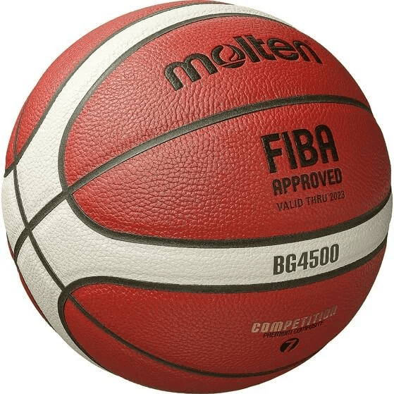 Molten B6G4500-LBX WBBL Official Game Basketball - FIBA Approved Size 6 (29.5") - Premium Composite Leather Match Ball with WBBL Logo