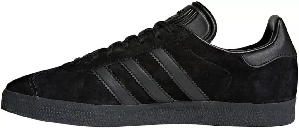 Black suede sales mens gazelle trainers