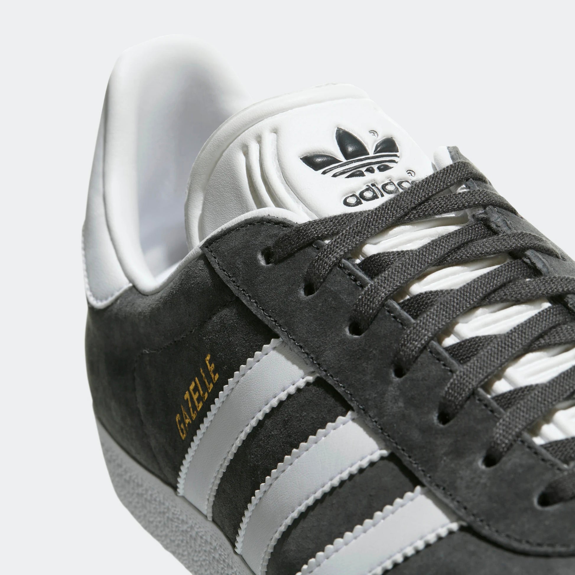 Adidas originals gazelle grey and white Clearance