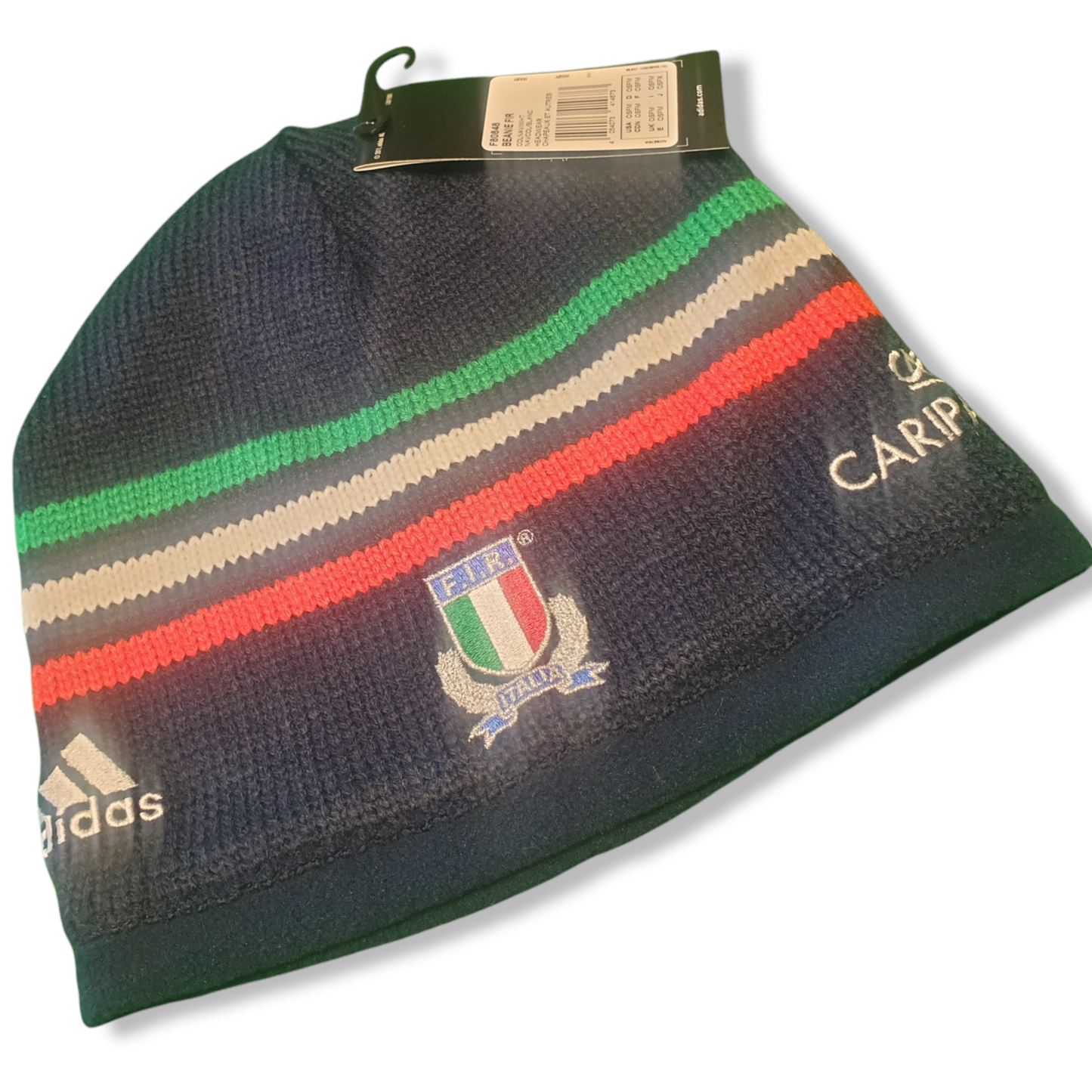 90 x adidas Italy Rugby Union Climawarm Official Adults Beanie Hats rrp£25.00 - Only £1.99 each